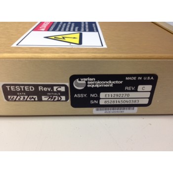 Varian E11292270 ANALOG/DIGITAL I/O INTERFACE